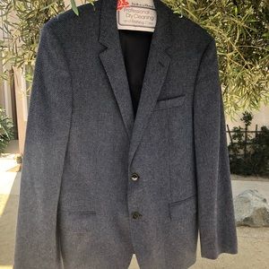 Vintage Light Blue Hugo Boss Suit Jacket, Size 46R